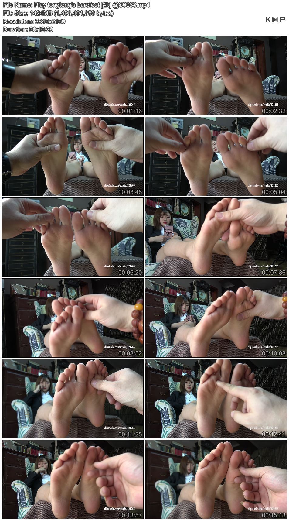 【K&amp;M】Play tongtong's barefoot [4k] @S0038.JPG