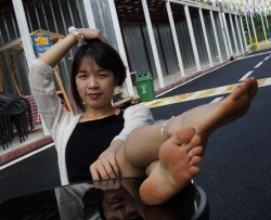 【Pary学生模拍】蓉蓉大秀37码美脚（106p）