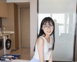 袜啵啵081期：稚予- AJ、浅黄色短棉袜、浅蓝色短棉袜、裸足