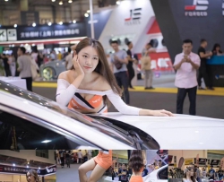 修长美腿美丝车模第二集