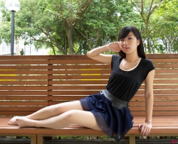 港妹的户外美丝 [10P]