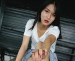 【MssGirl】   阿花－黑色连衣裙丰盈少女 65P