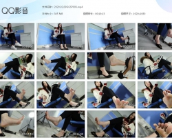 【南国足艺】美女楚楚性感美脚高跟鞋，挑鞋玩鞋，展示性感脚底！