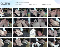 【南国足艺】把玩模特糖糖的美脚，还偷偷的闻臭袜子，刺激！4K