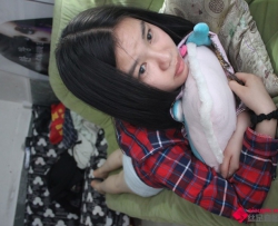 【高中生系列】-格子衫少女 第二套 40P