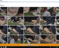 4K-漂亮小少妇草地晾出性感原味的通透短肉丝