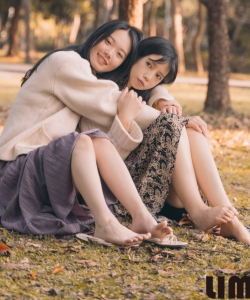 【Limerence】Mona x Cosima 強勢首發雙人特輯：大自然與足的親密接觸。141P+14min