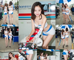 修长美腿美丝车模第三集