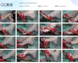 【南国足艺】大长腿美女冉冉挑鞋玩鞋，脚趾灵活的夹住鞋子玩弄，动作诱人！