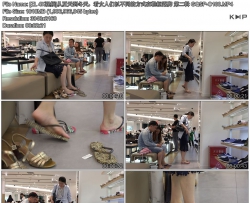 [ZL 4K视频]从夏天到冬天，看女人们以不同的方式在鞋柜露脚 第二辑