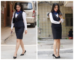 YC141制服御姐108P