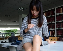 学妹棉袜祼足系列 (59)  75P