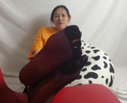 【桔子摄影】忽悠美丽发小拍摄黑丝