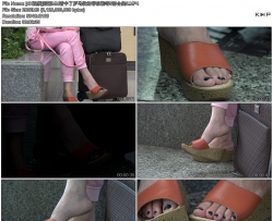 [4K视频]短裙MM看中了罗马款细带凉鞋等5部合集5