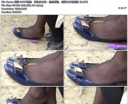 高清1080P视频：单眼皮女神、黑丝玩鞋、晾脚三方位精拍 三