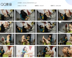 【南国足艺】小美女脱掉AJ展示性感白嫩原味美脚，各种扭动，非常迷人！