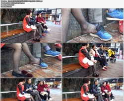 【211】商业街黑丝美女不停展示迷人丝脚第3部-4K专辑