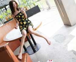 【裸足】颜值陈妍希身材杜兰特，校女篮小前锋的骷髅女侠美足有木有（下）【68P】
