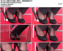 高清1080P视频：制服OL、薄黑丝想晾脚  GQSP-A010