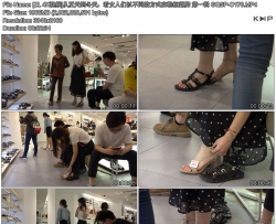 [ZL 4K视频]从夏天到冬天，看女人们以不同的方式在鞋柜露脚 第一辑